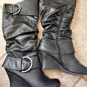 Union Bay slouch boots